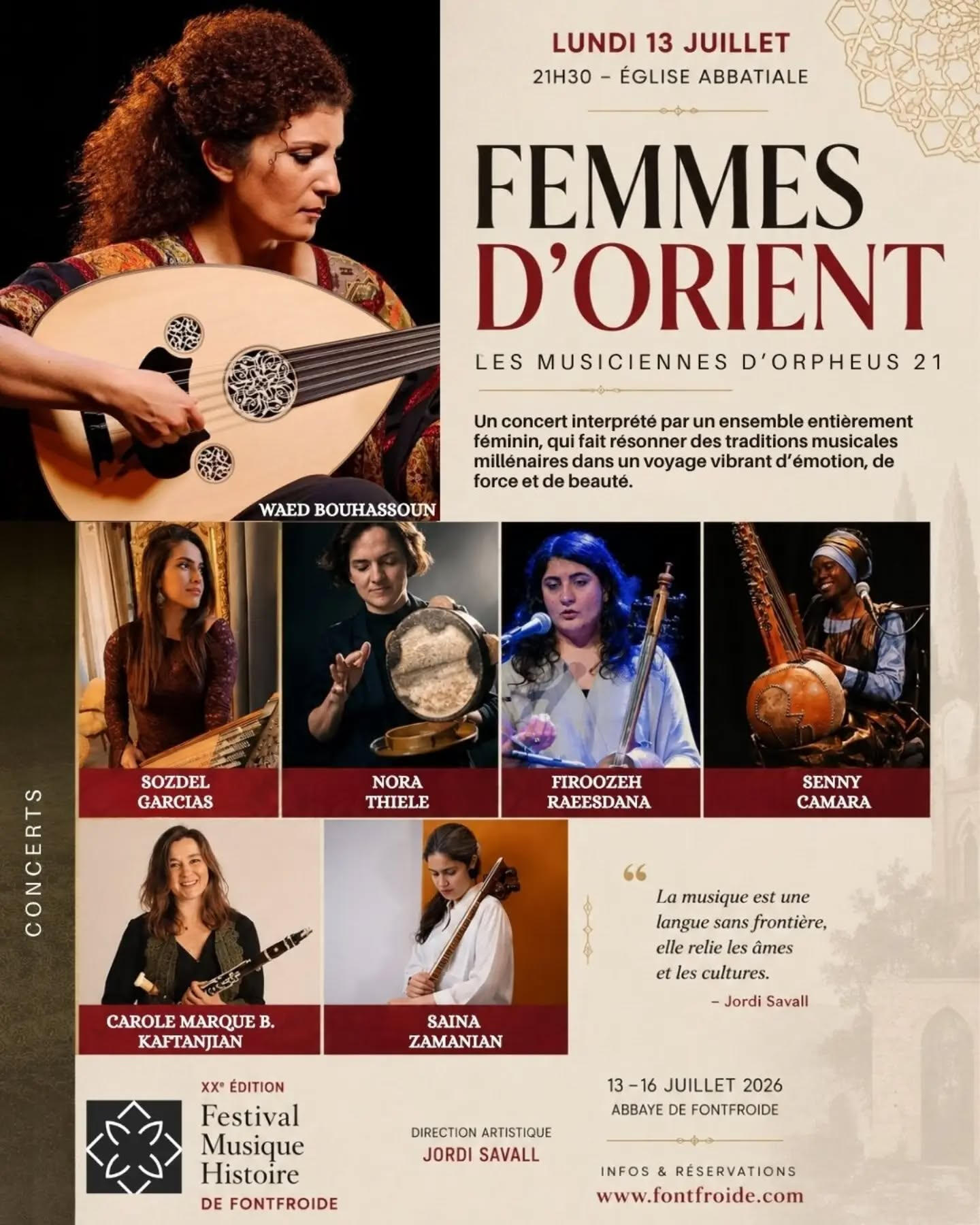 Concert Fontfroid, July 2026
